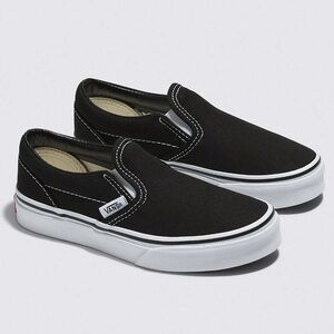 Vans | Black Canvas Classic Slip-On Shoes